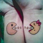 So you got matching love tattoos – a gallery of inked on love