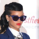 Rihanna turns on Westfield Stratford’s Christmas lights – in photos