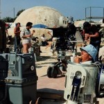 Behind the scenes on famous films in 15 photos