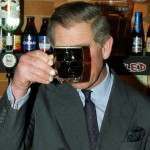 Prince Charles drinking beer on the job – a career in pictures