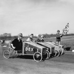 1959: Former Debutantes Race Against A Team Of Racing Car Drivers In Dexton G Powered Racers
