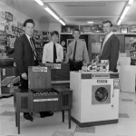 1967: The interior Of A Currys Shop in Berkampsted, Hertfordshire