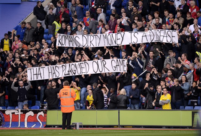 Anorak News | Crystal Palace To New Chelsea Fans: ‘Romans dirty money ...