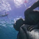 Ocean Atlas: Huge Underwater Statue Of Girl Holding The Seas On Her Shoulders