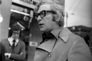 Michael Caine on Westgate Street, Newcastle upon Tyne