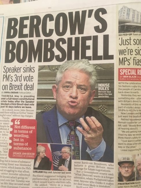 John Bercow Brexit