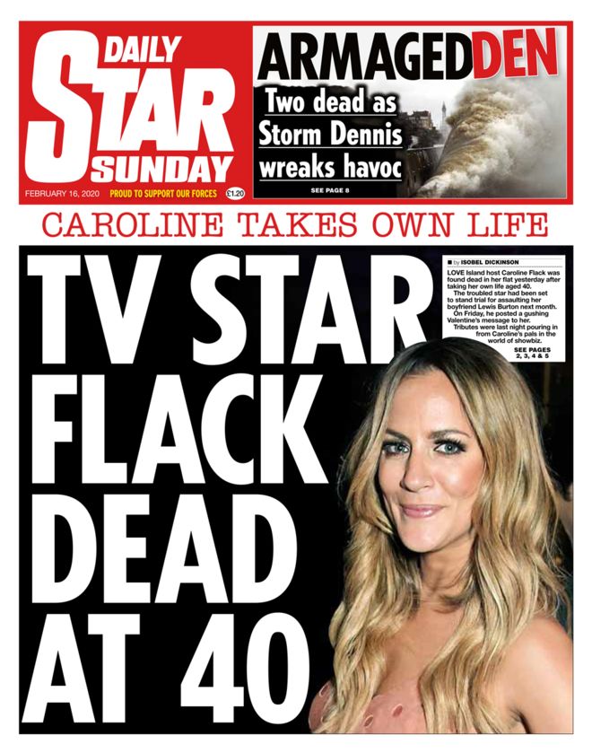 caroline flack death