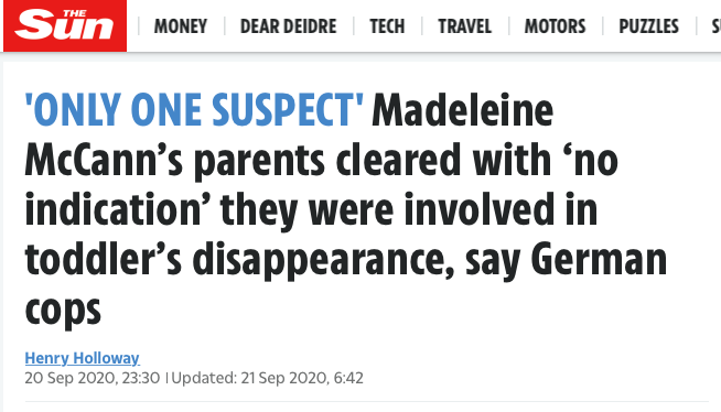 Maddie McCann 