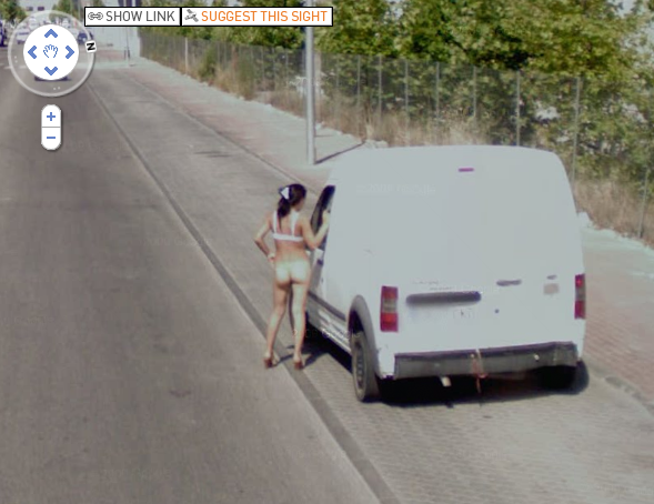 Резултат со слика за google street view sex