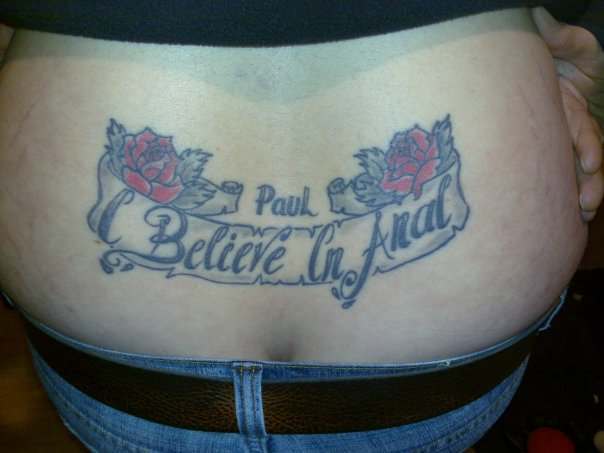 Worst Tramp Stamp Tattoos Pictures